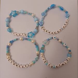 Sabrina Carpenter Themed Bracelets Homemade